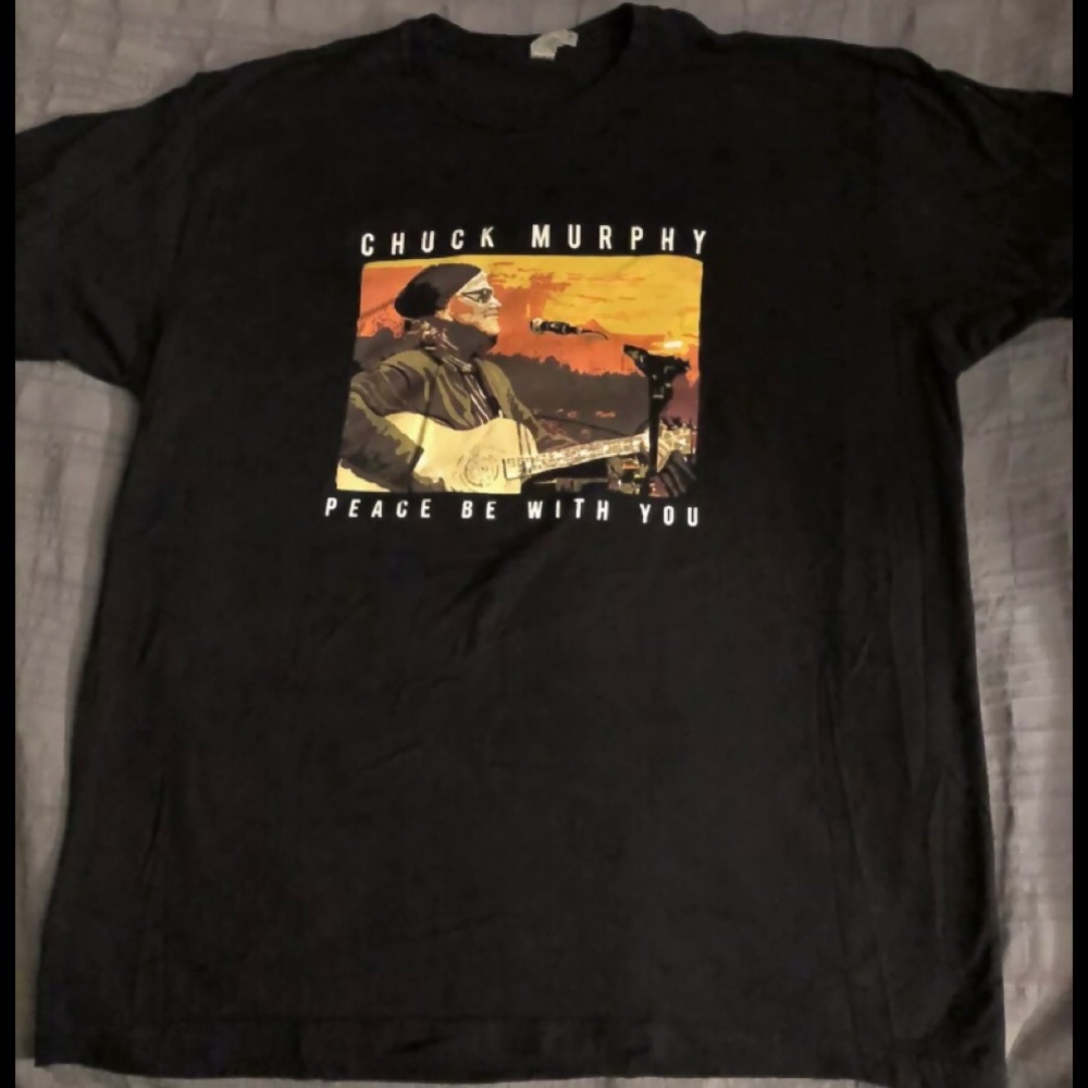 Chuck Murphy Peace Be With You tshirt Mens Sz XL 2006 Singer/Songwriter NEW